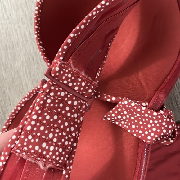 Turquoise  Couture | Elegant Rust Bikini Set | Large Top Medium Bottoms - Picture 5 of 5